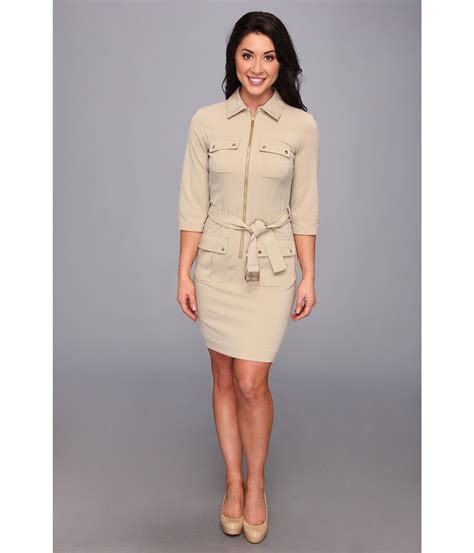 michael kors khaki dress|michael kors denim dresses.